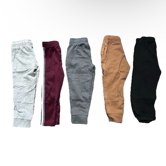 Puma Other - Toddler Boy Khaki Joggers Sweatpants Beige Grey Black Size 4T Tommy Bahama Puma